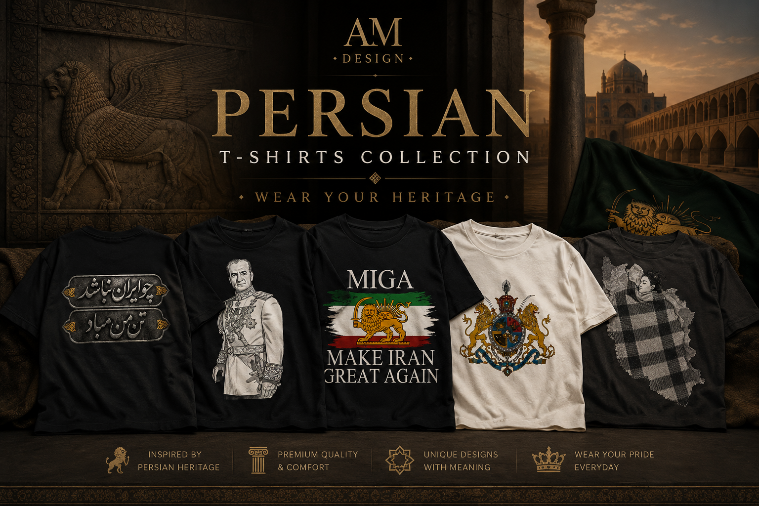 Persian T-Shirts Collection