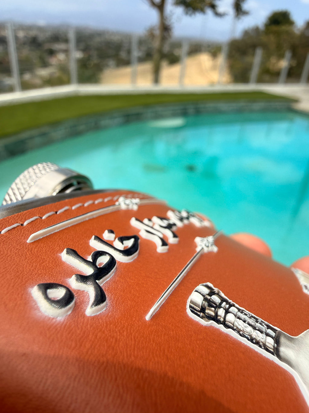 Personalized Leather Flask