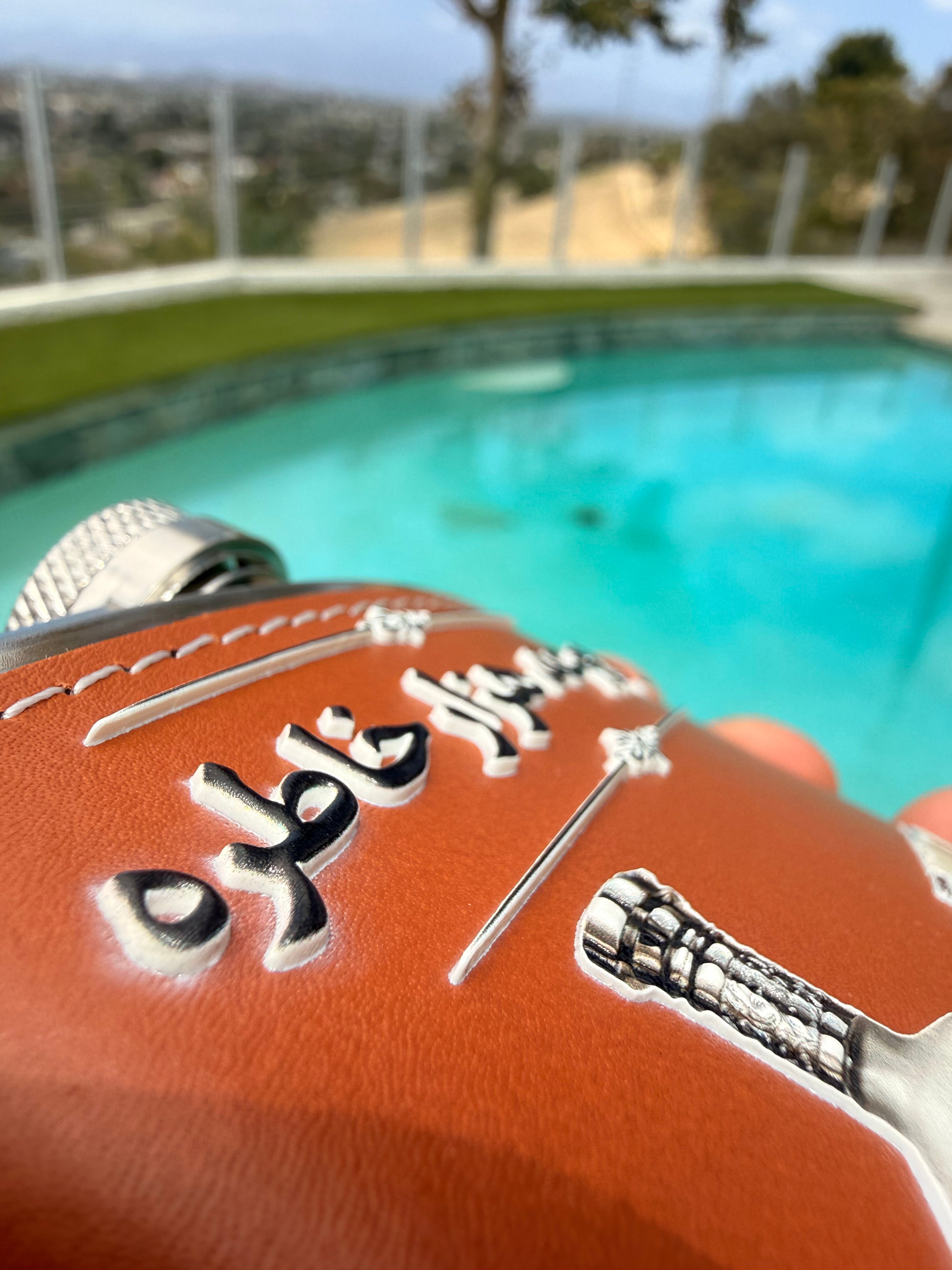 Personalized Leather Flask