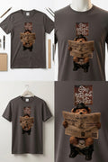 Funny Persian Bear Toilet T-Shirt – “Be Har Ki Goftim Bozorgvarid…” Meme Graphic Tee