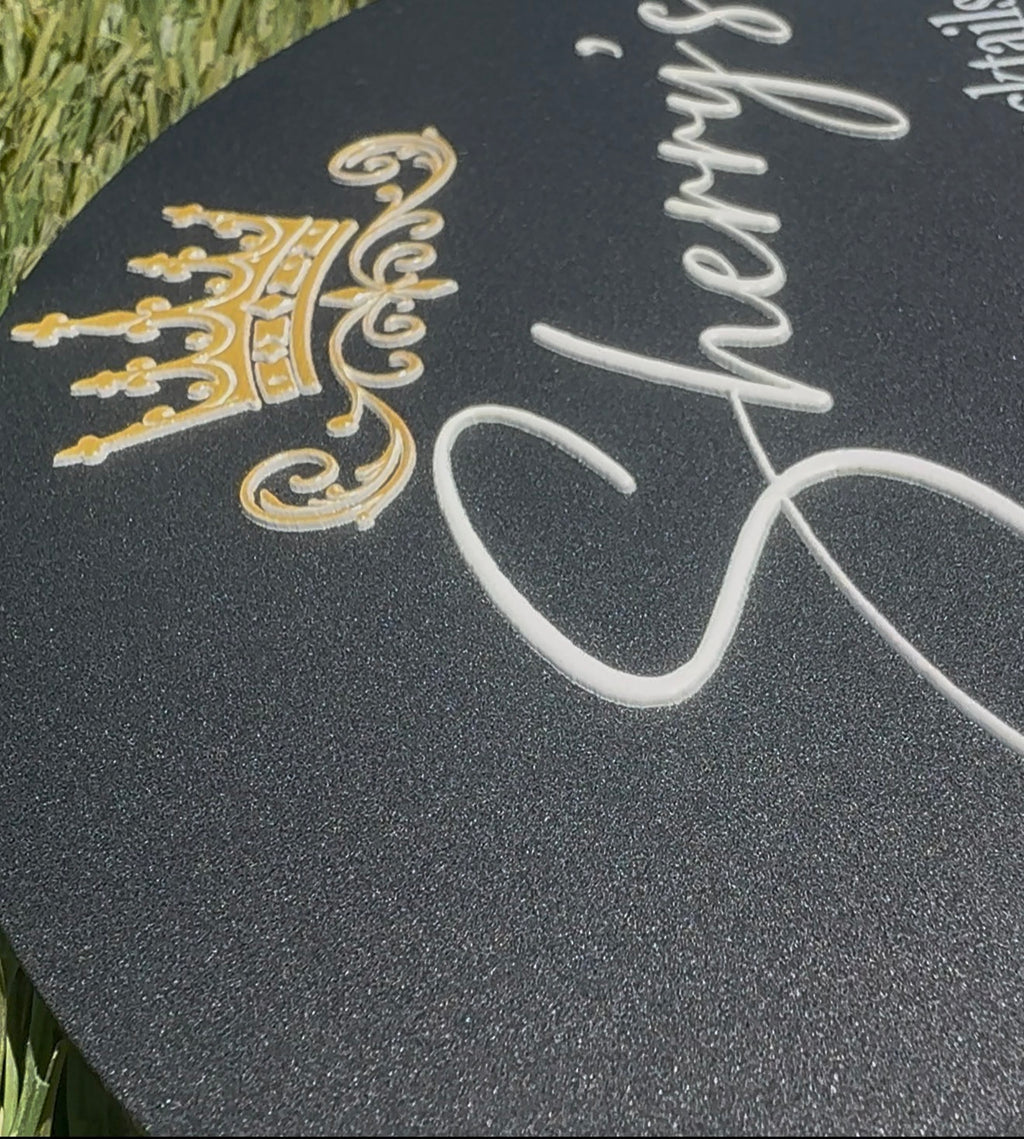 Personalized Bar Sign & Signature Cocktail Menu Set