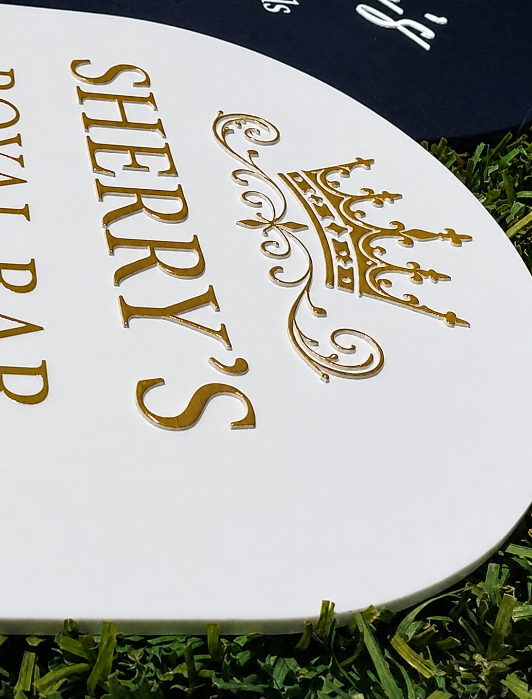 Personalized Bar Sign & Signature Cocktail Menu Set