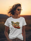 Persian Vintage Collage Graphic T-Shirt – Iranian Retro Art Tee