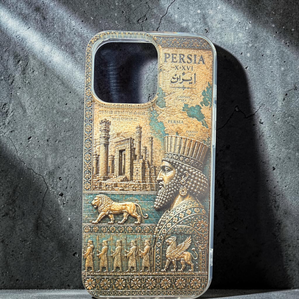 Ancient Persia 3D Textured iPhone Case
